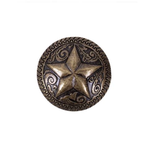 Wild West Stern Conchos 5 Stück Western And Cowboy