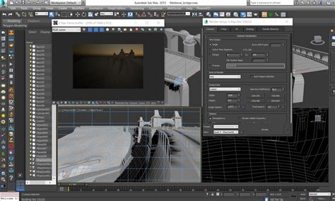 Ds Max Change View Aspect Ratio In Viewport For Render Polycount