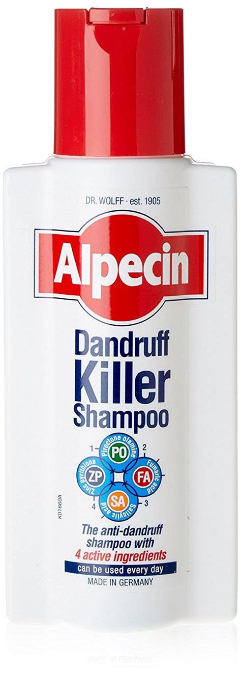 Alpecin Dandruff Killer Shampoo 250ml Anti Dandruff Artofit