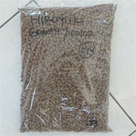 Jual Hiroyuki Growth Colour 8mm Atau 5mm Atau 2mm Repack 1 Kg Shopee