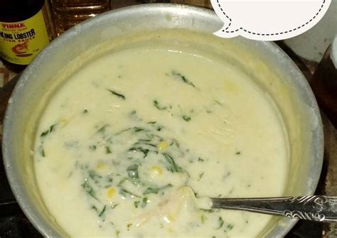 Resep Corn Spinach Cream Soup Oleh Leli Nad Cookpad