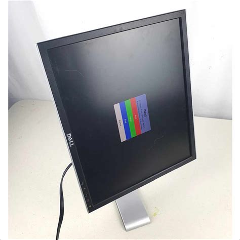 Dell 1908FPc 19 Fullscreen LCD Monitor Silver With Stand Computer