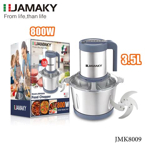 Jamaky JMK8009 Electric Kitchen Chopper 800w 3 5Ltr TezkarShop