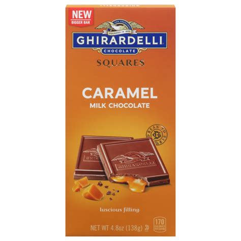 Save On Ghirardelli Squares Caramel Milk Chocolate Order Online