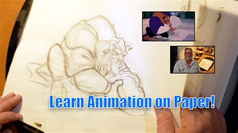 Animation On Paper With Aaron Blaise Drawing Tutorial