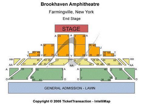 Bald Hill Amphitheatre Seating Chart