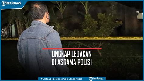 Ledakan Di Dekat Asrama Polisi Grogol Sukoharjo Akibat Paket Bubuk