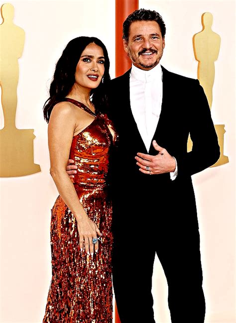 Love Lies Bleeding In My Hands Salma Hayek Pedro Pascal Th Annual