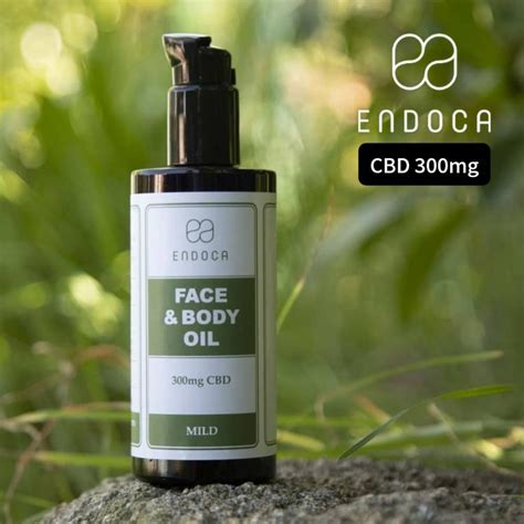 Endoca エンドカ Cbd フェイス ＆ ボディオイル Cbd含有量300mg 内容量200ml Endbdbutter300 F