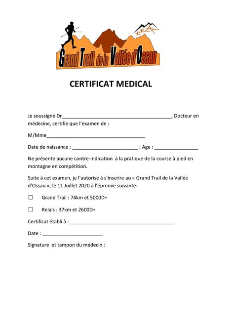 Exemple De Certificat M Dical Par Muzan Fichier Pdf Riset