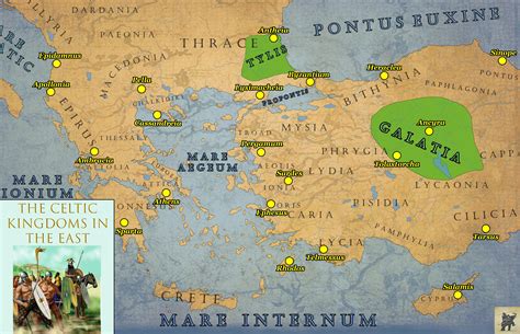 Celtic kingdoms in the east, 3rd century BC : MapPorn