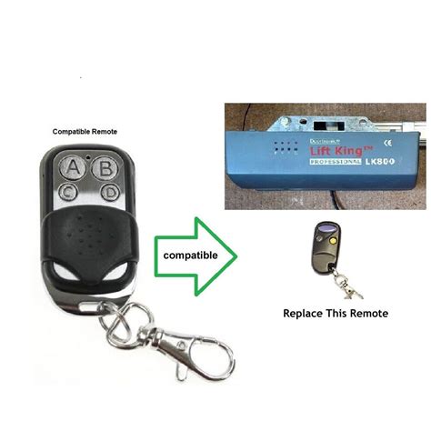 Lift King Lk800 Pro Doortronic Compatible Remote Control Opener Handset Ebay