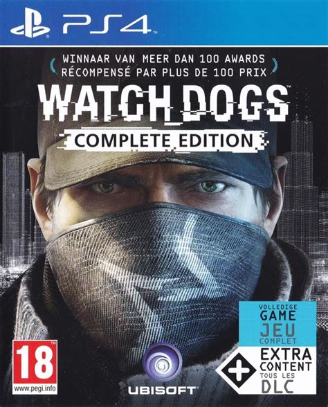 Watchdogs Complete Edition 2014 Playstation 3 Box Cover Art