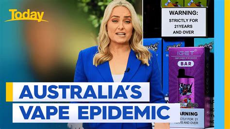 Terrified parents speak out amid Australia's vape epidemic