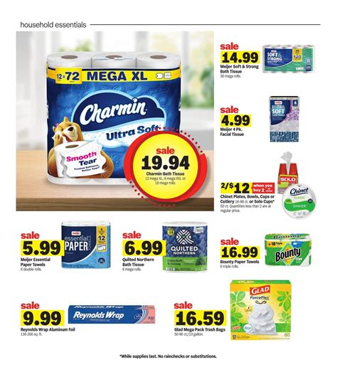 Meijer weekly ad deals save shoppers hundreds on grocery bills 25