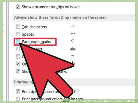 How to Turn Off Paragraph Symbols in Microsoft Word: 7 Steps