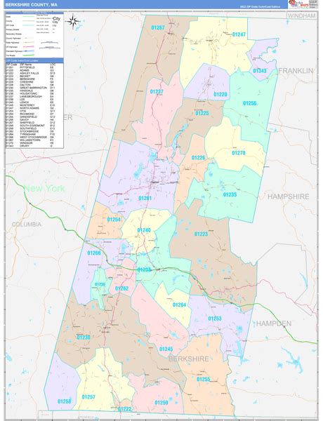 Maps of Berkshire County Massachusetts - marketmaps.com