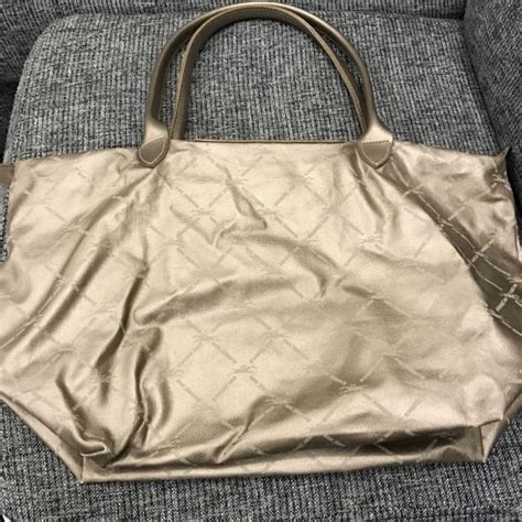 Gold Longchamp Bag Large Luxury Bags And Wallets On Carousell