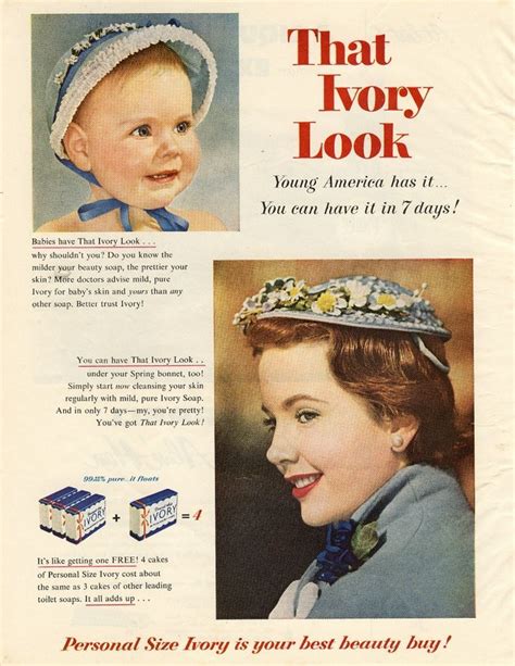 Ivory Soap Ad 1955 Vintage Advertisements Vintage Blog Old Advertisements