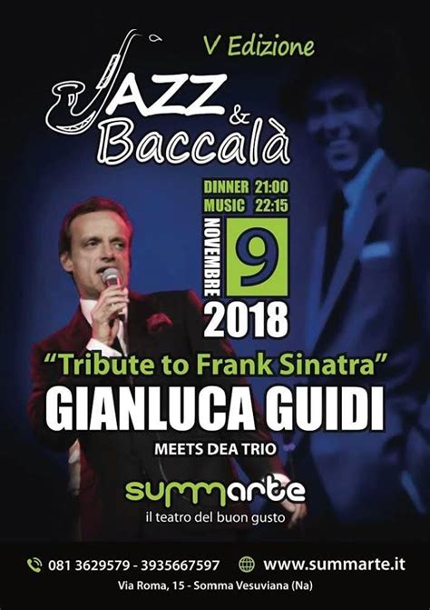 Al Teatro Summarte Di Somma Vesuviana Parte La Quinta Edizione Di Jazz