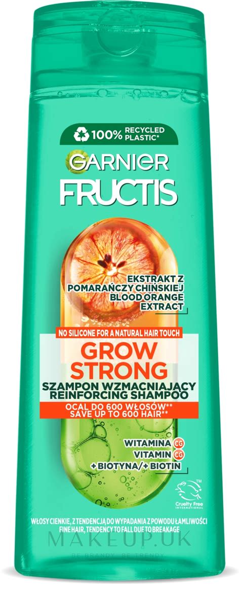 Garnier Fructis Vitamin And Strength Shampoo Strengthening Shampoo Vitamin And Strength Makeup Uk