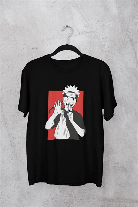 Naruto Uzumaki Half Sleeve T-shirt - Tshirtsopedia | Premium Graphic T ...