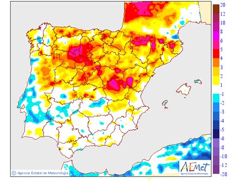 Aemet On Twitter Predicci N De Temperaturas M Ximas Y M Nimas Para