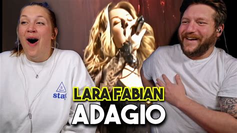 Teary Eyed First Time Hearing Lara Fabian Sing Adagio Reaction Youtube