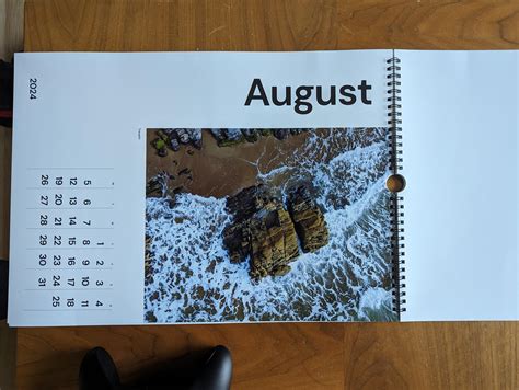 Wales Calendar I Made Rcardiff