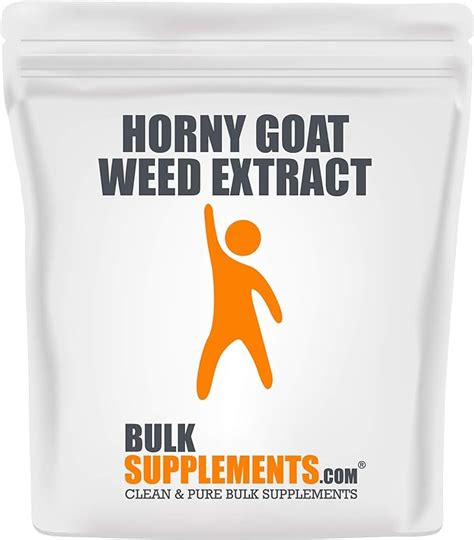 Amazon Bulksupplements Horny Goat Weed Powder Horny Goat