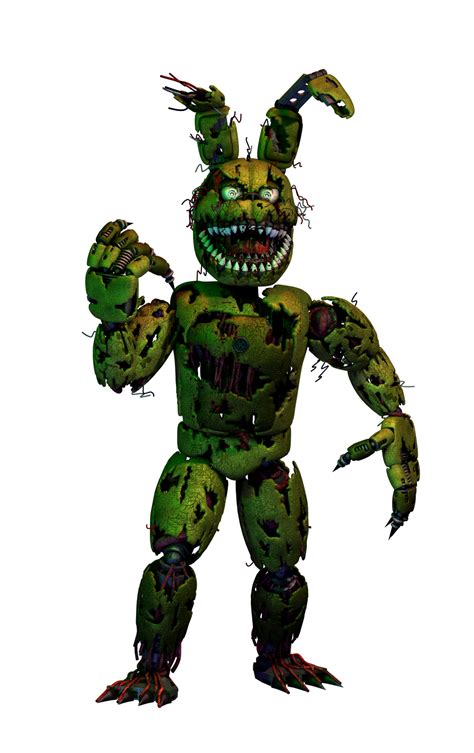 Nightmare Springtrap V2 By Gabocoart On Deviantart