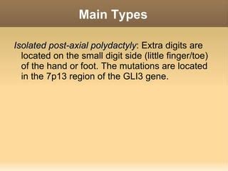 Polydactyly | PPT