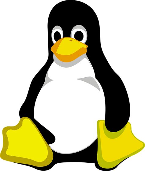 Kostenlose Vektorgrafik Tux Pinguin Linux Tier Niedlich