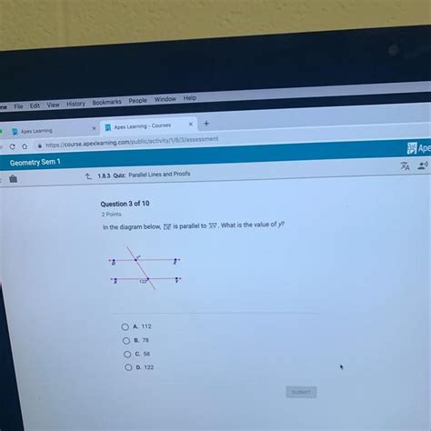 FREE In The Diagram Below DE Is Parallel To XY What Is The Value Of