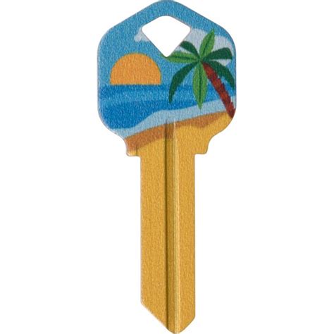 Minute Key Multicolor 66 Kw1 Brass Houseentry Key Blank In The Key