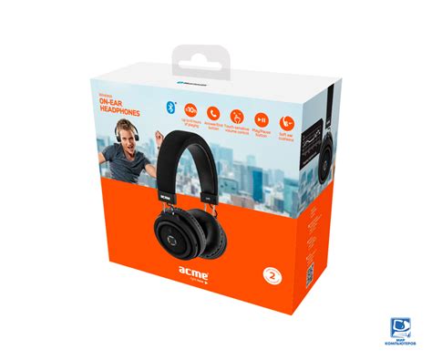 Купить Наушники с микрофоном (Беспроводные) Acme BH60 (4770070877579 ...