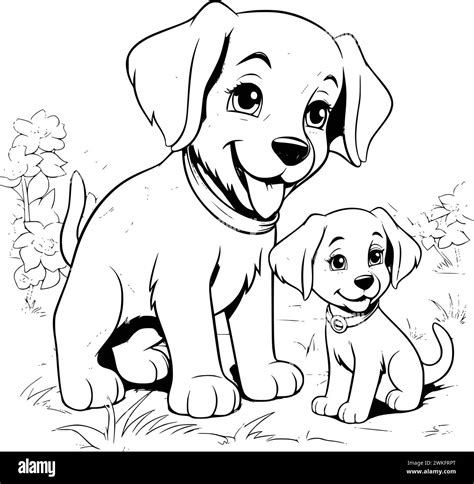 Dessins De Pages De Coloriage Pour Enfants Image Vectorielle Stock Alamy