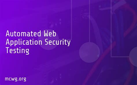 Automated Web Application Security Testing