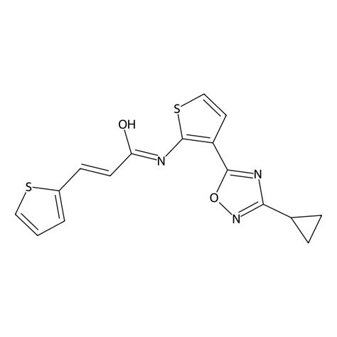 Buy E N 3 3 Cyclopropyl 1 2 4 Oxadiazol 5 Yl Thiophen 2 Yl 3