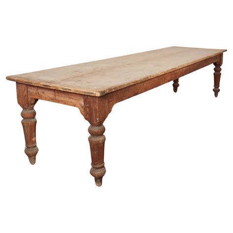 S French Farmhouse Table Planked Pine At Stdibs French Farm