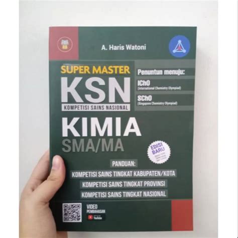 Jual BUKU KSN KIMIA BUKU OSN KIMIA OLIMPIADE KIMIA BUKU KIMIA SMA