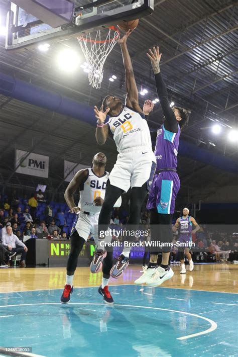 Jonathan Williams Of The Salt Lake City Stars Drives To The Basket