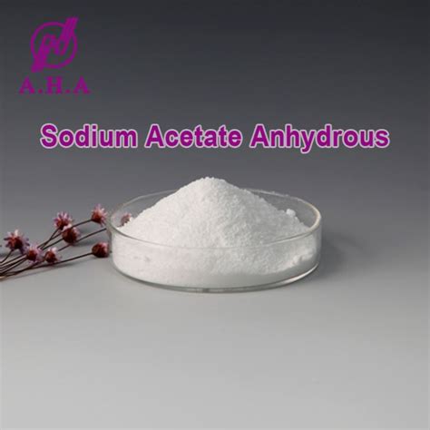 Food Grade Medicine Grade Anhydrous Sodium Acetate Cas