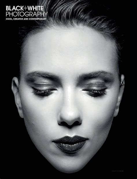 Scarlett Johansson Monochrome Face Actress Closed Eyes Hd Phone