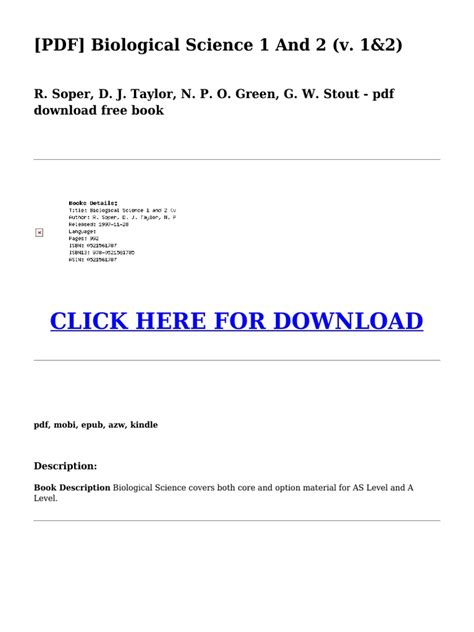 R Soper D J Taylor N P O Green G Pdf Pdf E Books Books