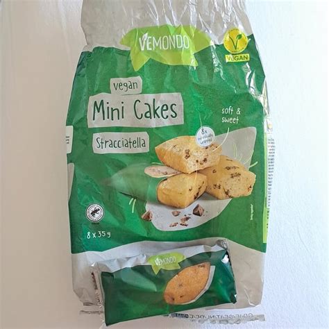 Vemondo Vegan Mini Cakes Stracciatella Review Abillion