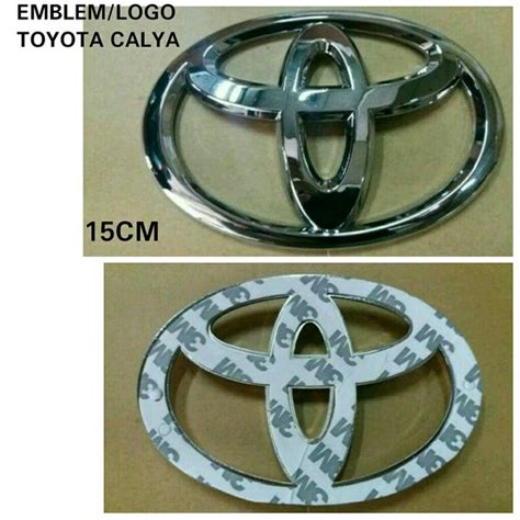 Jual Emblem Logo Depan Toyota CALYA Chrome Di Lapak Putrajenggul