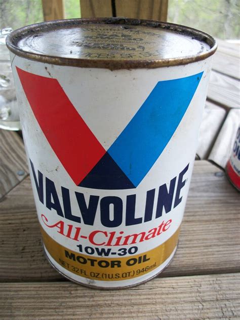 Vintage Valvoline Motor Oil Can By Granniviksattic On Etsy