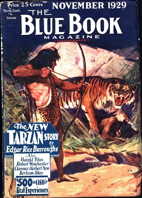 The Blue Book Magazine Vol No November The New Tarzan