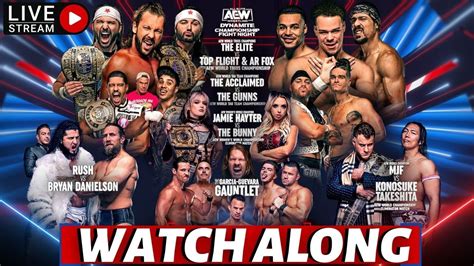 🔴 Aew Dynamite Live Stream Watch Along Full Show Aew Aewdynamite